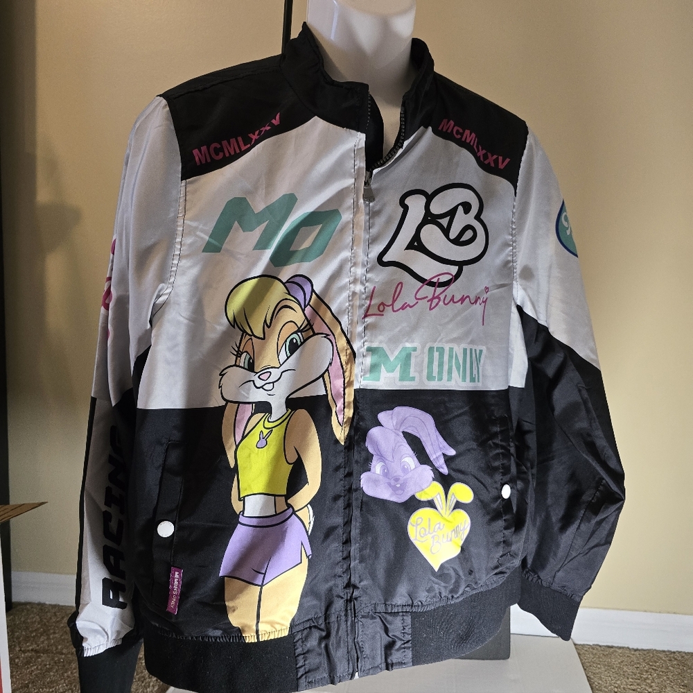 Looney Tunes Lola Bunny Members Only Jacket – Size XL